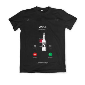 Pamučna majica USV – Wine is Calling